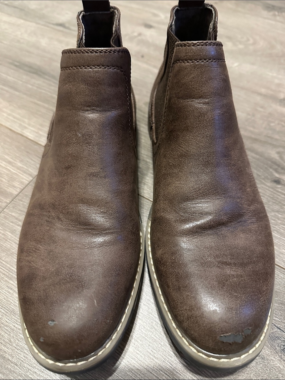 Men's timeless Brown Chelsea Ankle Boots.